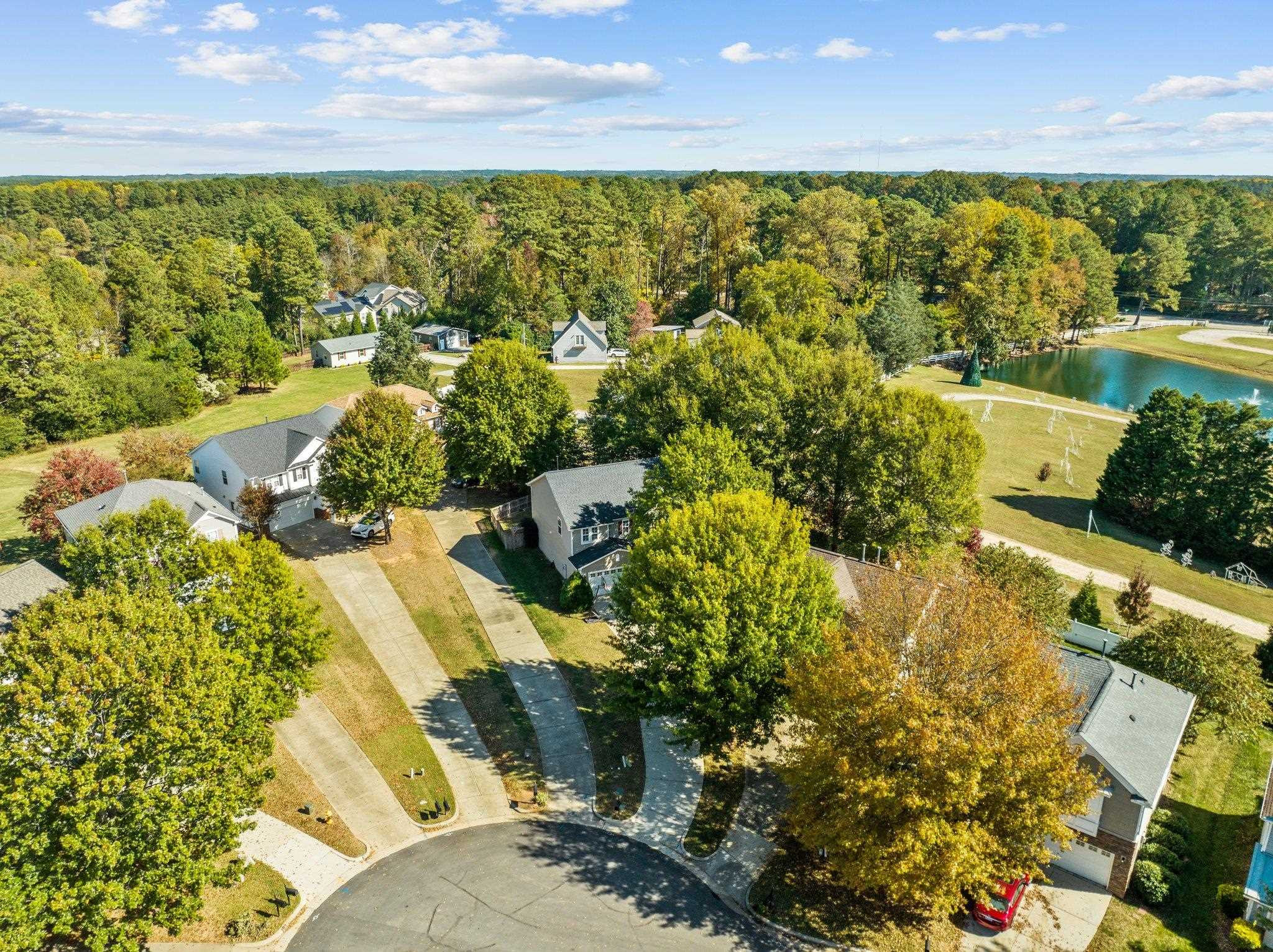 180 Solheim Lane Raleigh, NC 27603 - Photo 39 of 39 a view of an outdoor space and a lake view
