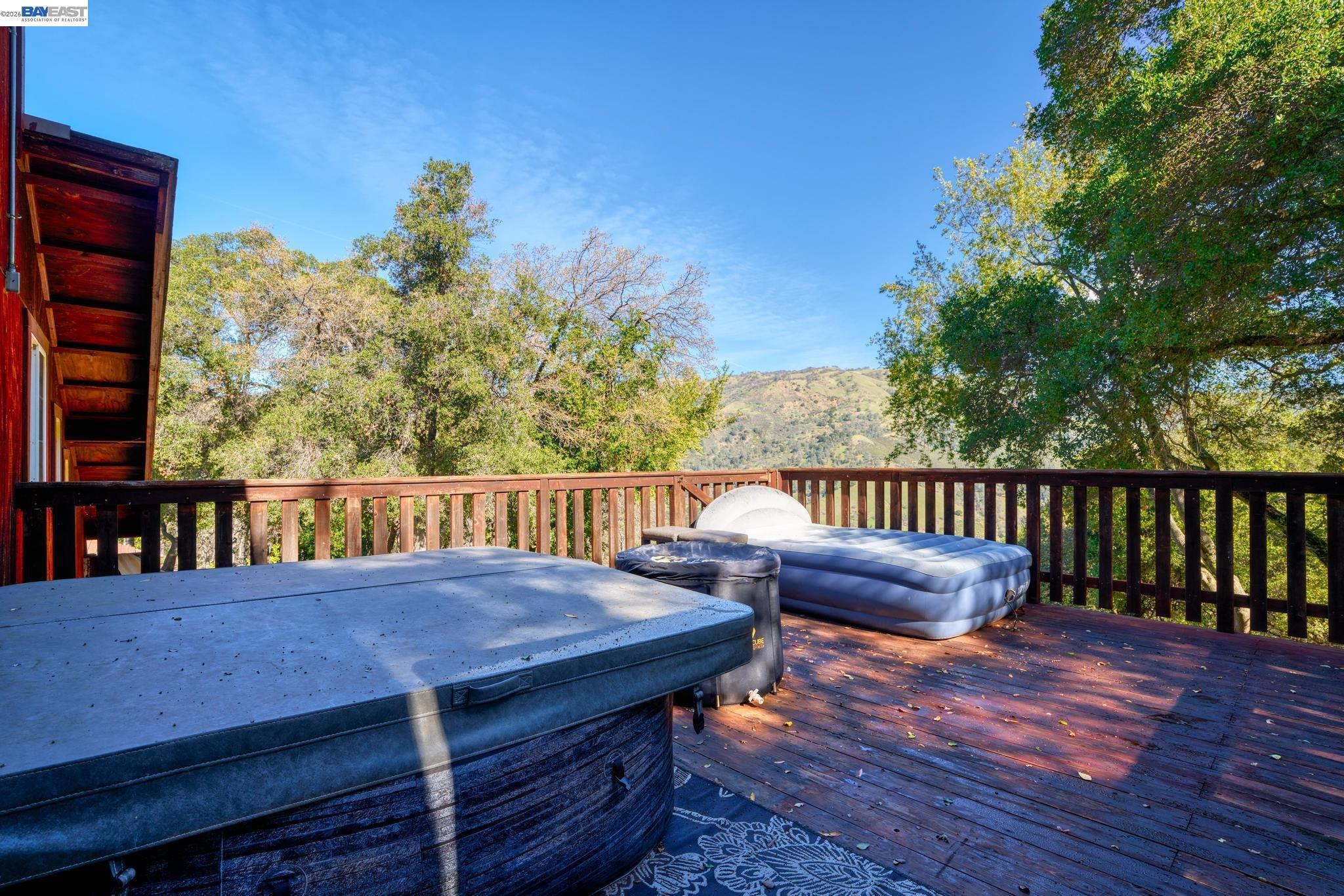 7777 Del Valle Road Livermore, CA 94550 - Photo 42 of 60 a view of balcony with wooden floor and seating space