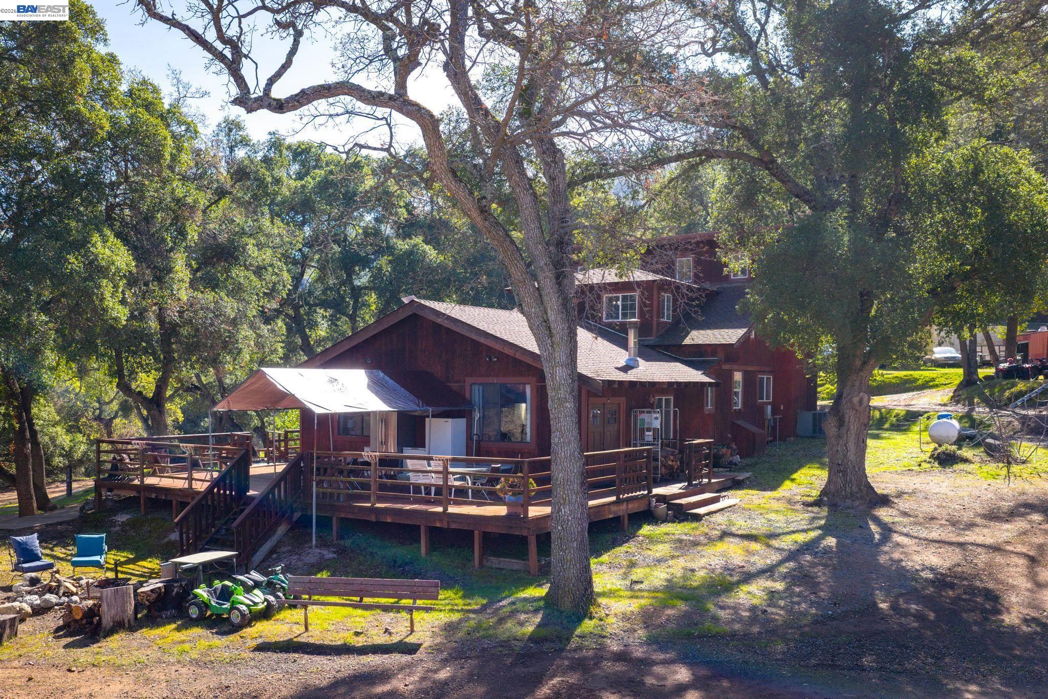 7777 Del Valle Road Livermore, CA 94550 - Photo 7 of 60 a view of a house with swimming pool and sitting area