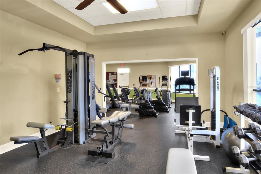 669 Eagle Run Lakeland, FL 33809 - Photo 49 of 69 a view of a room with gym equipment