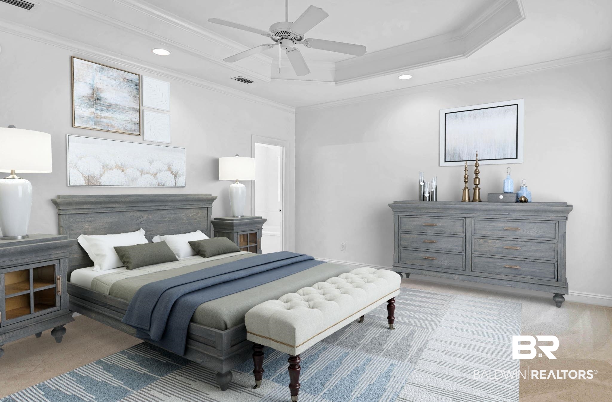 105 Cedar Pointe Fairhope, AL 36532 - Photo 22 of 38 Primary bedroom virtually staged.