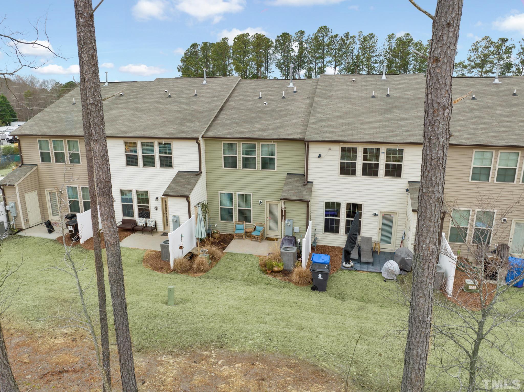 1004 Grand Ridge Drive Rolesville, NC 27571 - Photo 17 of 24 an aerial view of a house with garden