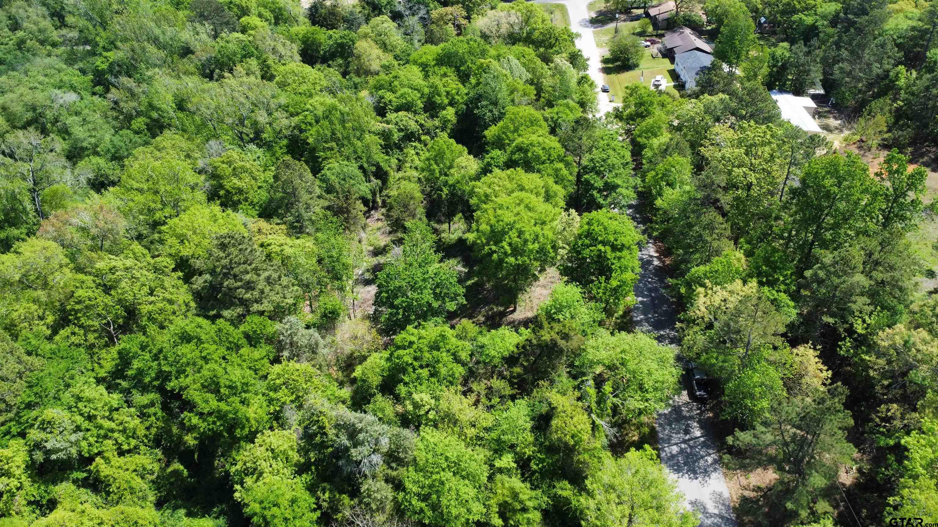 13904 County Road 1250 Tyler, TX 75709 - Photo 3 of 4 an aerial view of residential house with outdoor space and trees all around