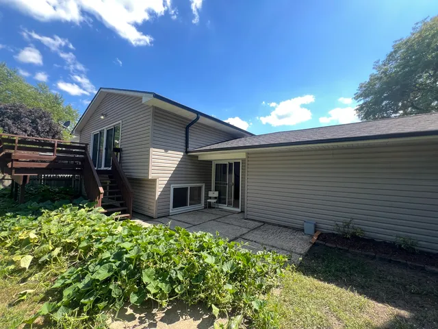 a view of a house with patio