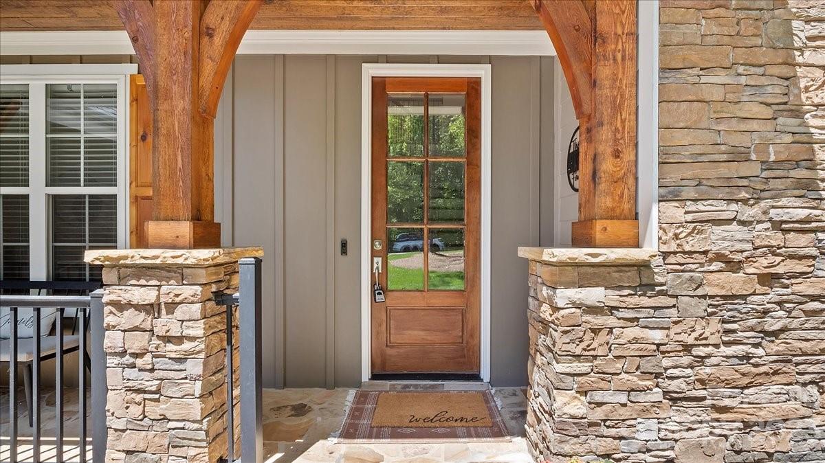 10154 Jim Sossoman Road Midland, NC 28107 - Photo 13 of 44 a view of a entryway door front of house