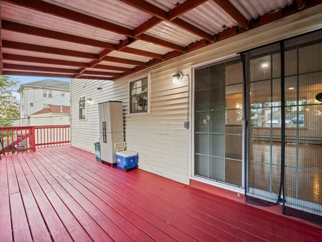 a view of a backyard of the house