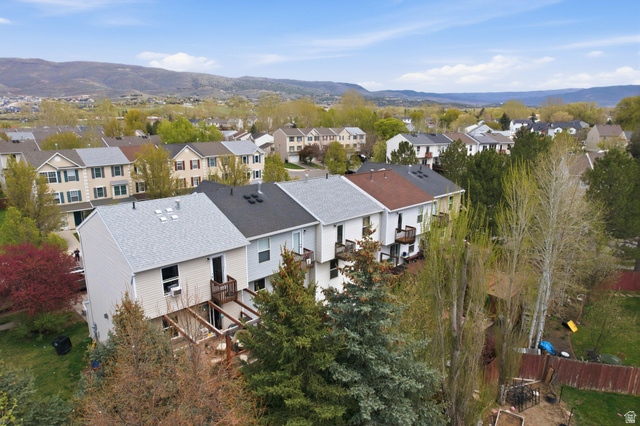 515 Inverness Lane, Unit 207 Heber City, UT 84032 - Photo 26 of 26 Aerial view of residential area featuring mountains