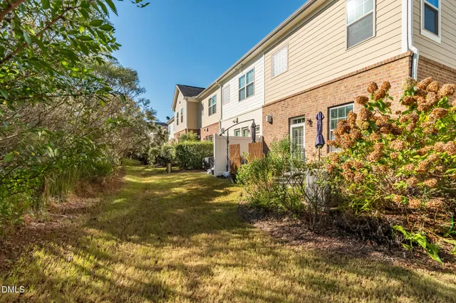 a flower plants in front of a building