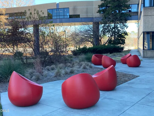 a view of outdoor space with seating area