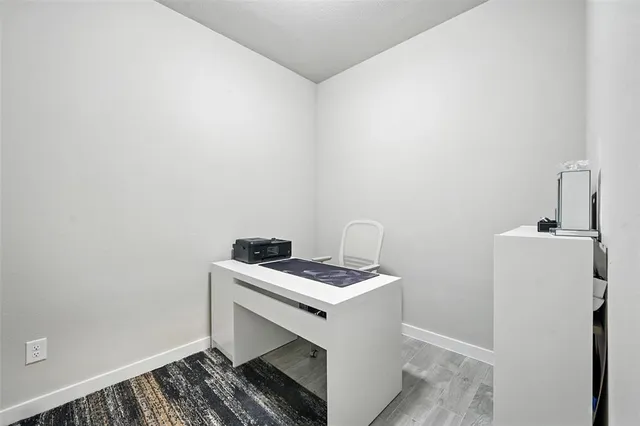 a room with storage and utility