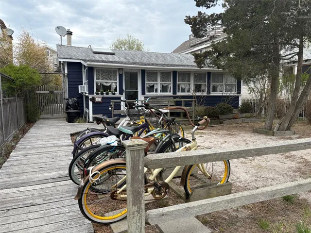 a view of outdoor space yard deck patio and swimming pool