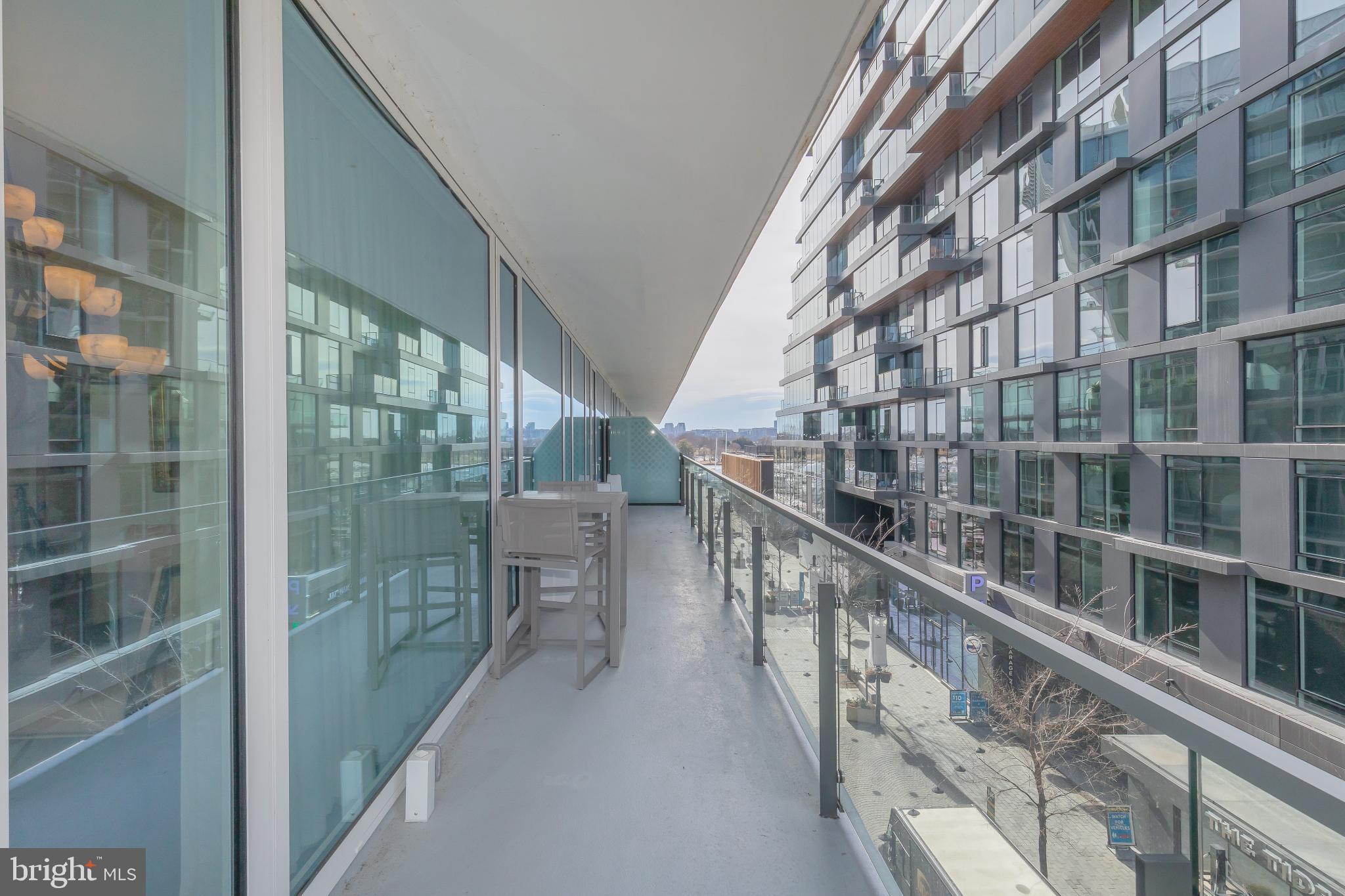 601 Wharf Street Southwest, Unit 412 Washington, DC 20024 - Photo 25 of 38 Spacious Balcony