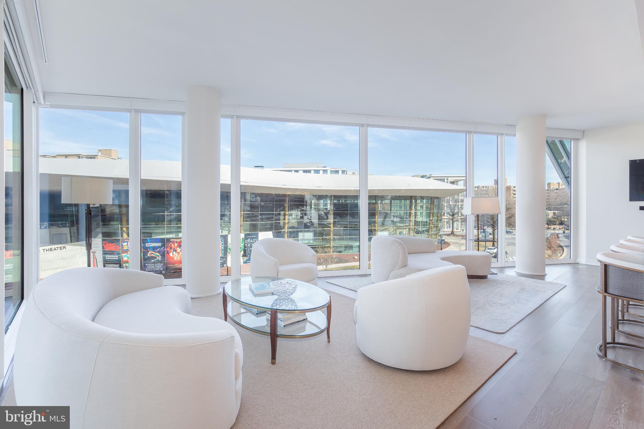 601 Wharf Street Southwest, Unit 412 Washington, DC 20024 - Photo 3 of 38 Bright, living area with panoramic views.