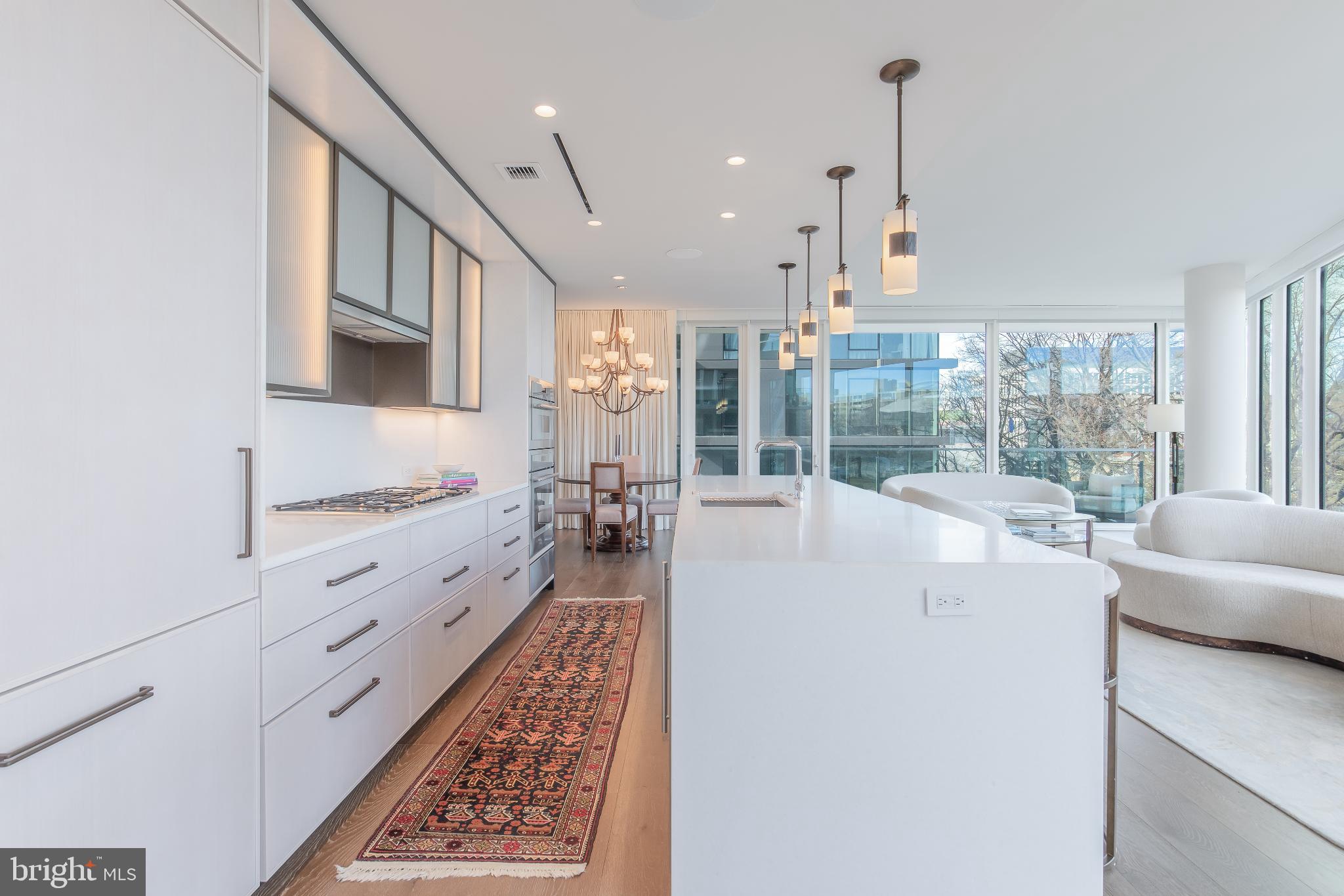 601 Wharf Street Southwest, Unit 412 Washington, DC 20024 - Photo 7 of 38 Sleek modern kitchen.