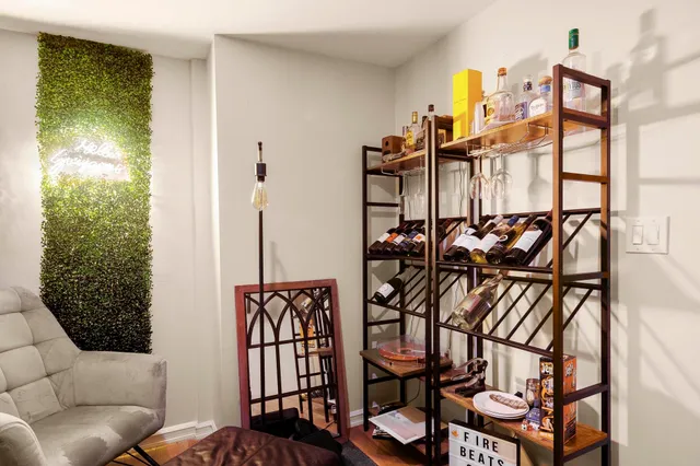 a view of water heater room