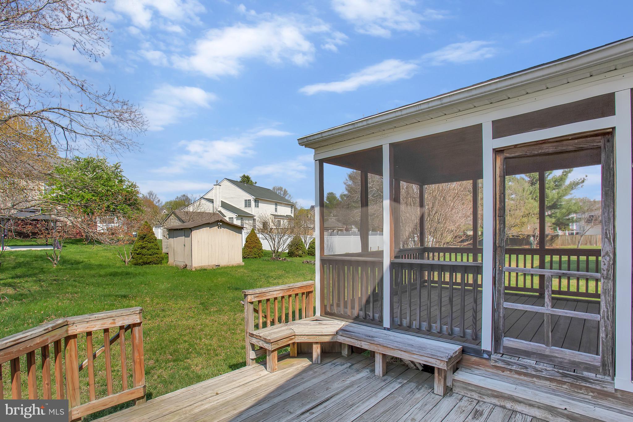 15213 Jenkins Ridge Road Bowie, MD 20721 - Photo 62 of 68 Deck off Screen Porch