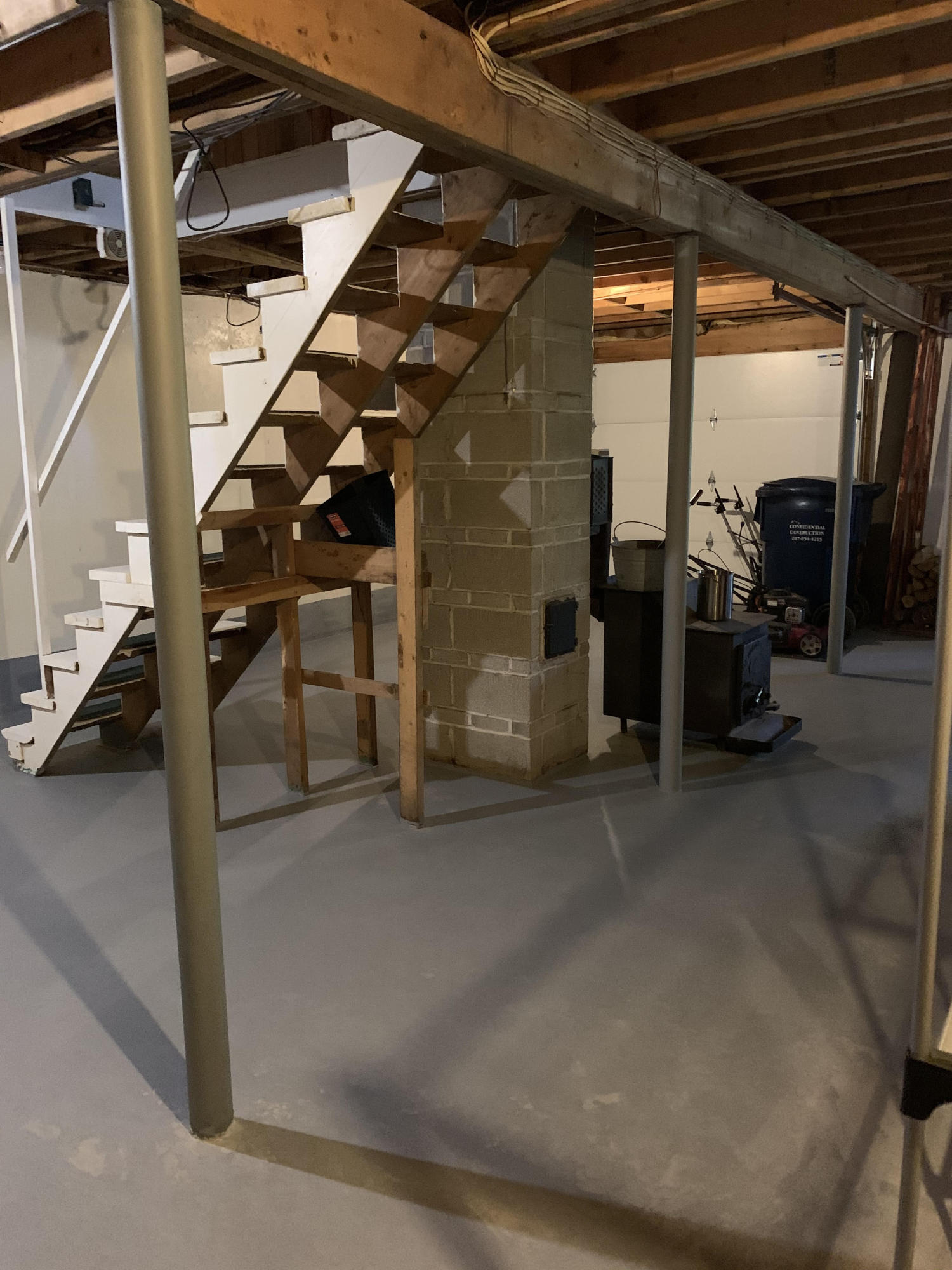648 Buzzell Road Acton, ME 04001 - Photo 28 of 32 Basement