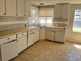 2106 35th Street Lubbock, TX 79412 - Photo 5 of 20 a kitchen with a sink cabinets and window