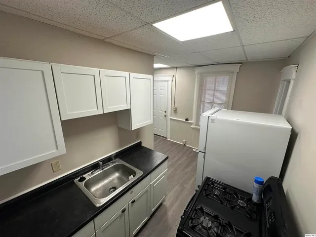 a room with storage and utility