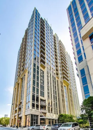 a front view of a building