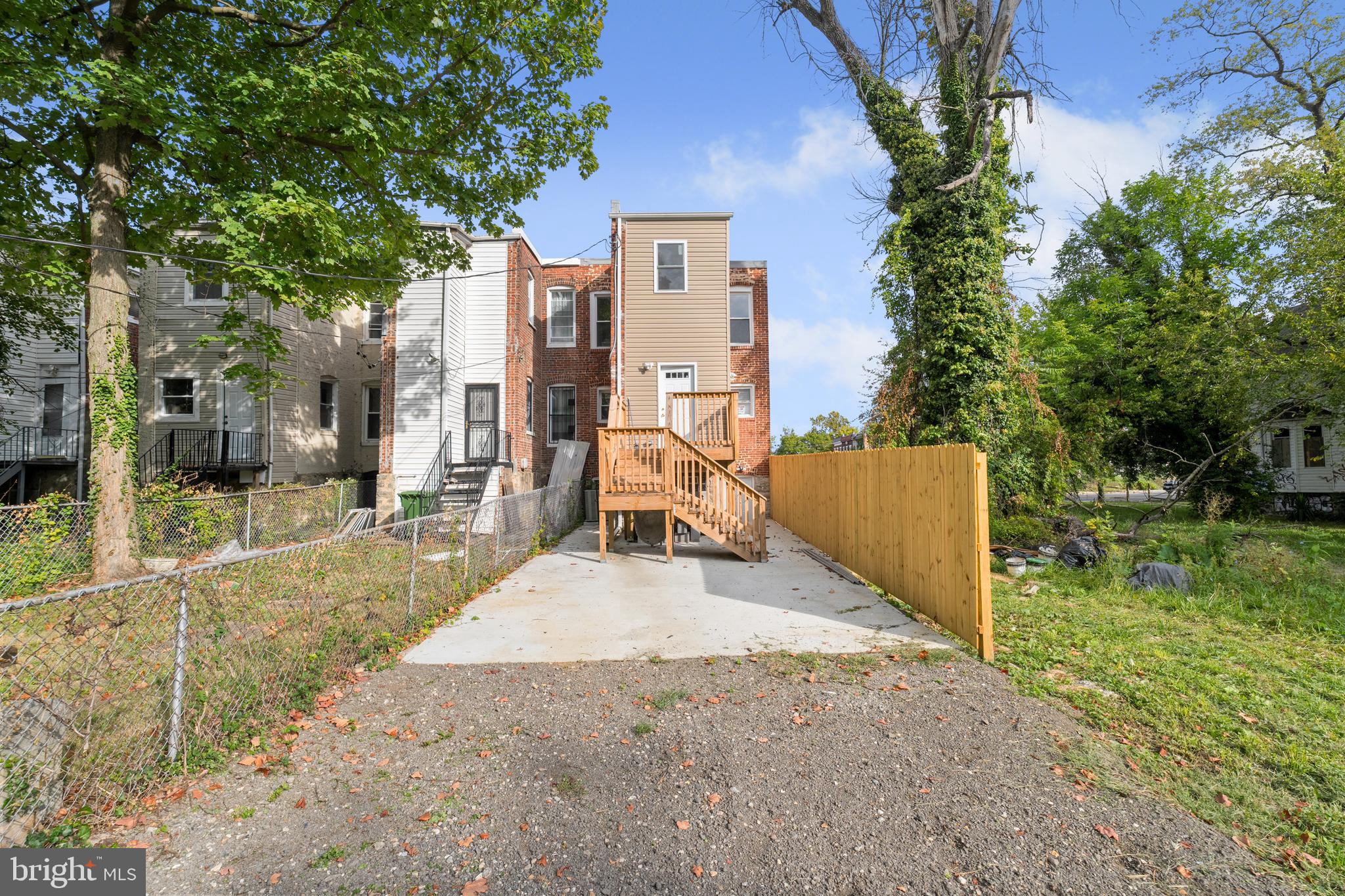 2815 West Cold Spring Lane Baltimore, MD 21215 - Photo 27 of 37 a view of backyard of the house