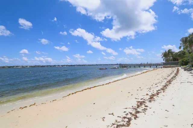 a view of beach and ocean