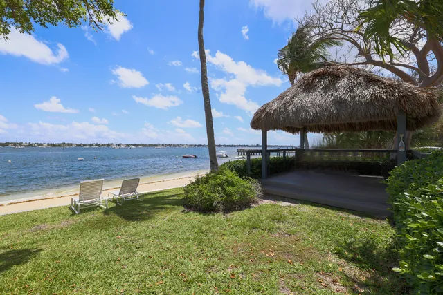 a view of a building with a swimming pool