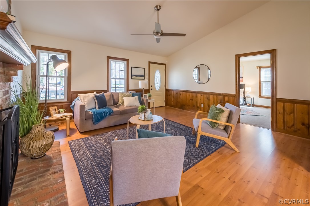 5012 Rollingway Road Chesterfield, VA 23832 - Photo 16 of 35 a living room with furniture and wooden floor