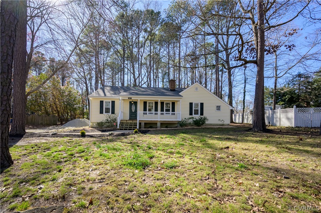 5012 Rollingway Road Chesterfield, VA 23832 - Photo 2 of 35 a front view of a house with a yard
