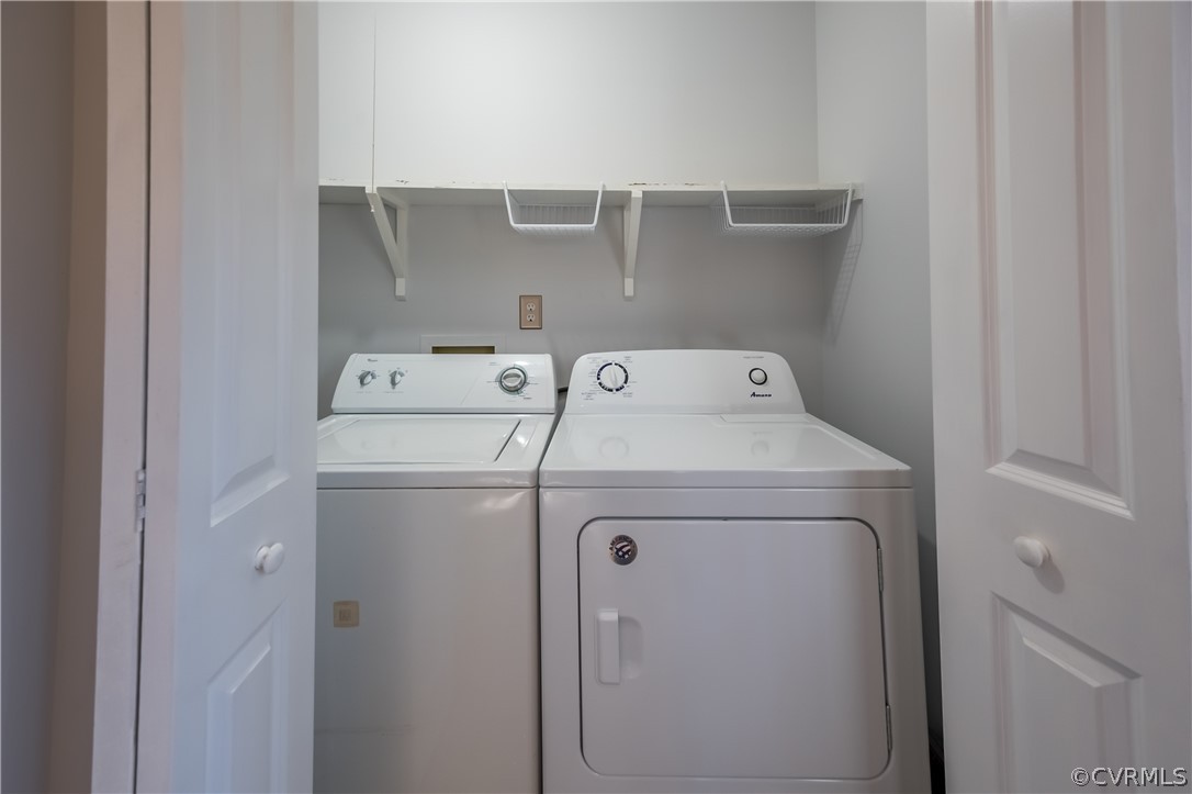 5012 Rollingway Road Chesterfield, VA 23832 - Photo 24 of 35 a utility room with dryer and washer