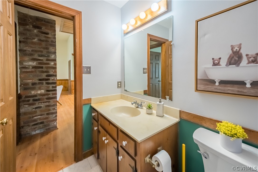 5012 Rollingway Road Chesterfield, VA 23832 - Photo 31 of 35 a bathroom with a sink and a mirror