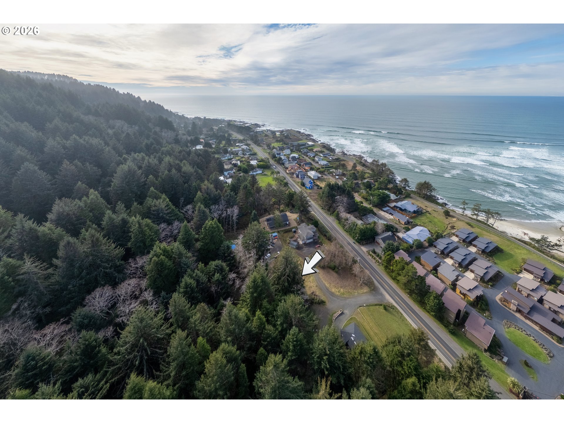 30 Cape Ranch Road Yachats, OR 97498 - Photo 11 of 20 a view of city and ocean