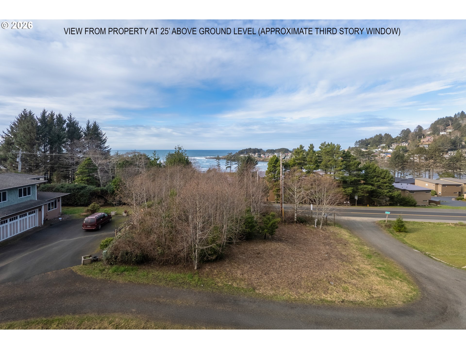 30 Cape Ranch Road Yachats, OR 97498 - Photo 2 of 20 a view of a lake with a mountain in the background