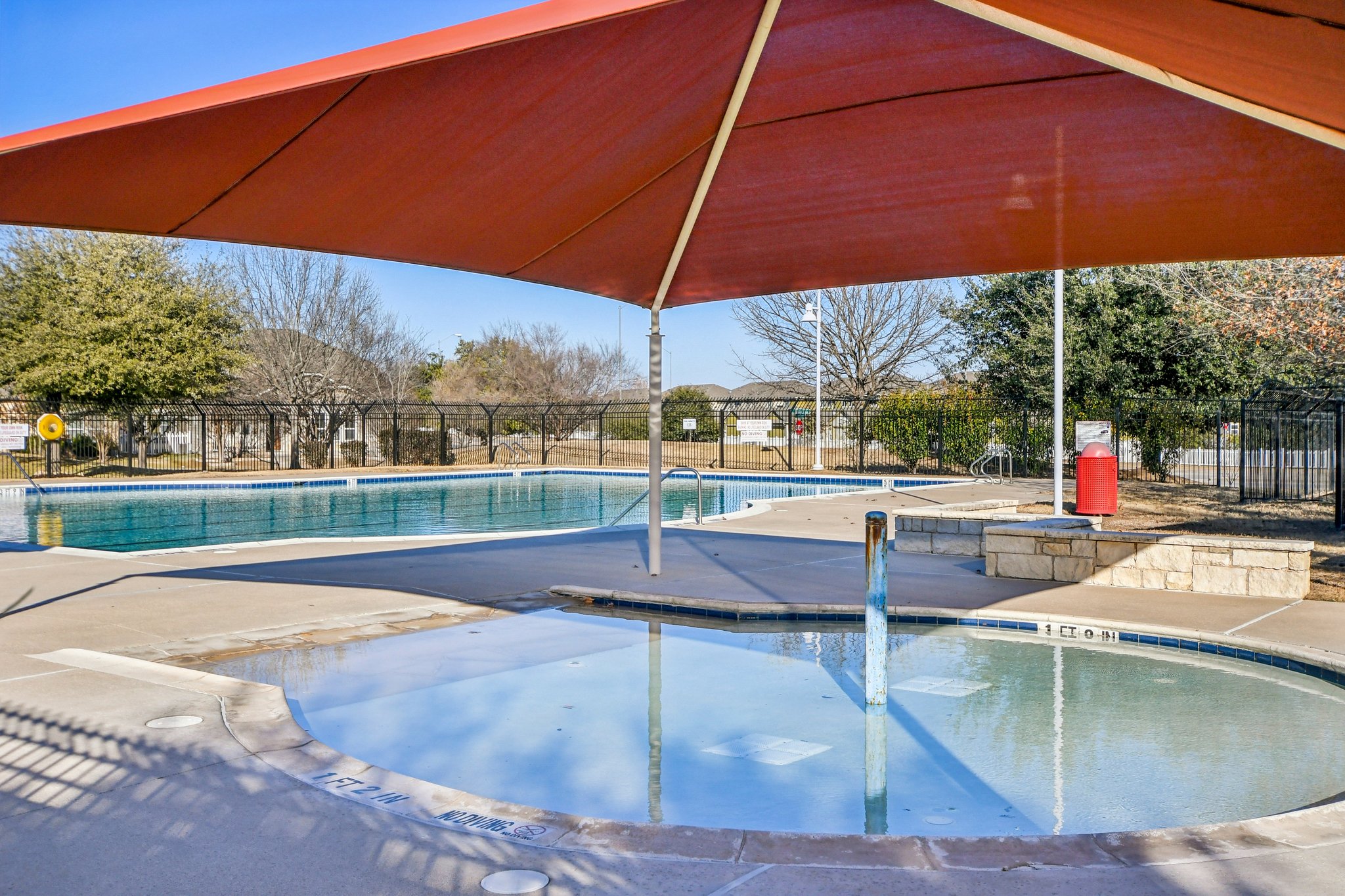 616 Lookout Tree Lane Round Rock, TX 78664 - Photo 36 of 39 Community pool featuring a patio