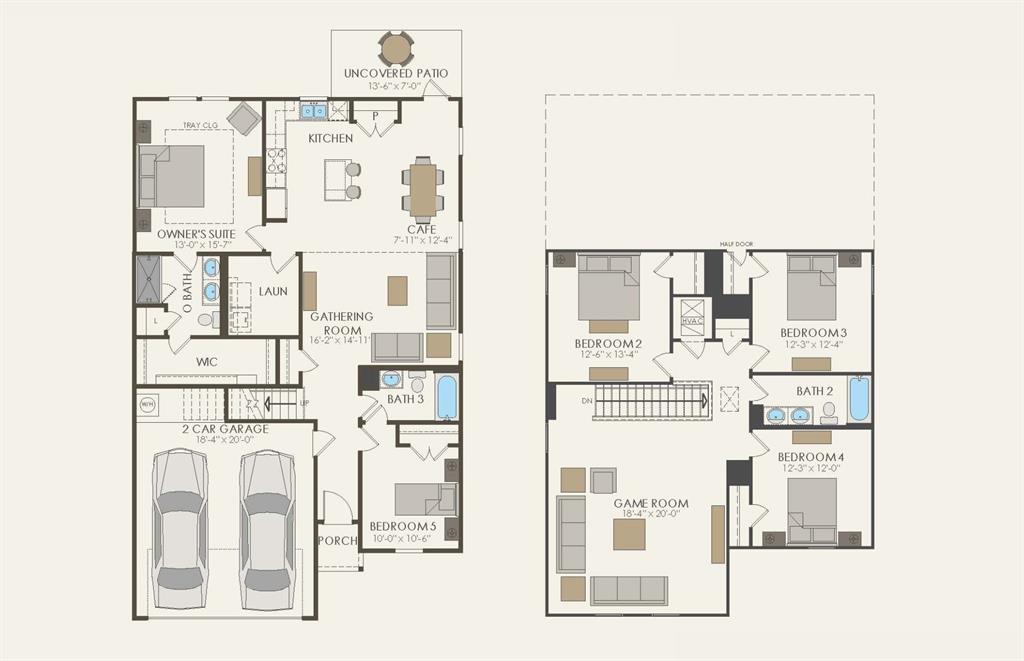 7505 Bent Gale Road Pilot Point, TX 76258 - Photo 21 of 21 Floor plan