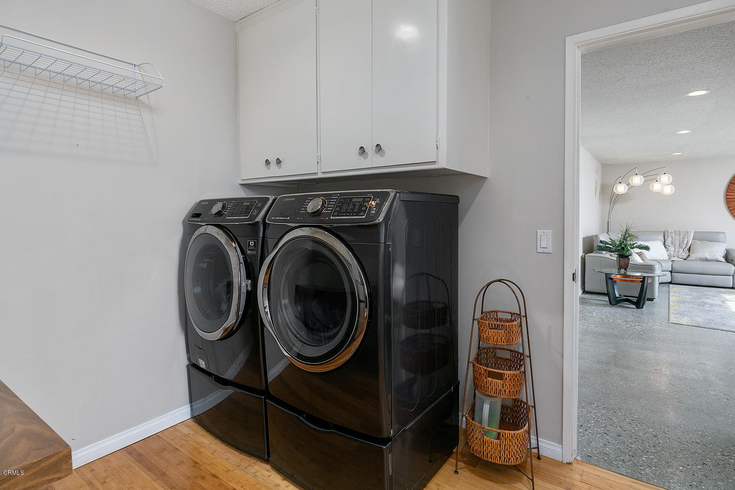2044 Cricklewood Path Pasadena, CA 91107 - Photo 21 of 32 a view of a storage & utility room with two washing machine