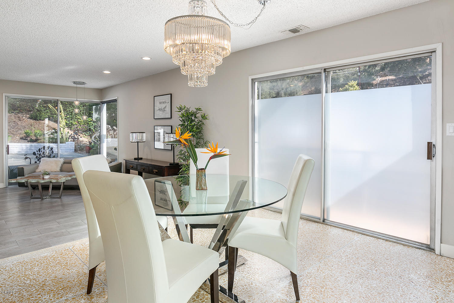2044 Cricklewood Path Pasadena, CA 91107 - Photo 8 of 32 a view of a dining room with furniture window and outside view