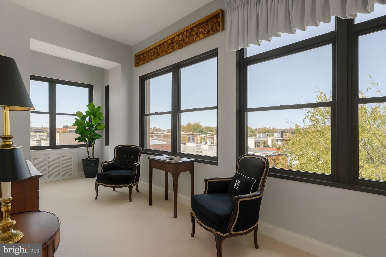 1829 16th Street Northwest, Unit 4 Washington, DC 20009 - Photo 16 of 20 Sun Room off of Primary Bedroom
