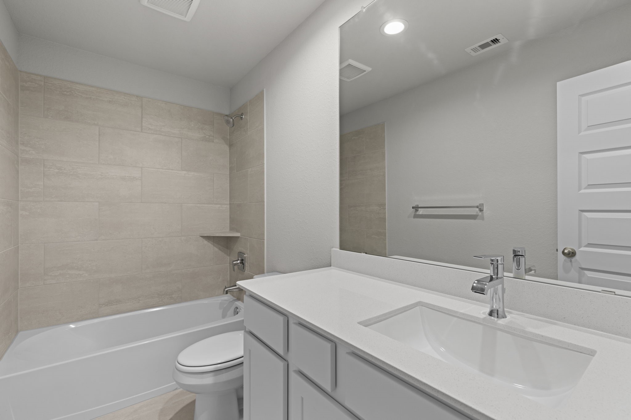 3102 Boulder Ridge Drive Rosenberg, TX 77471 - Photo 25 of 47 a bathroom with a sink toilet and shower