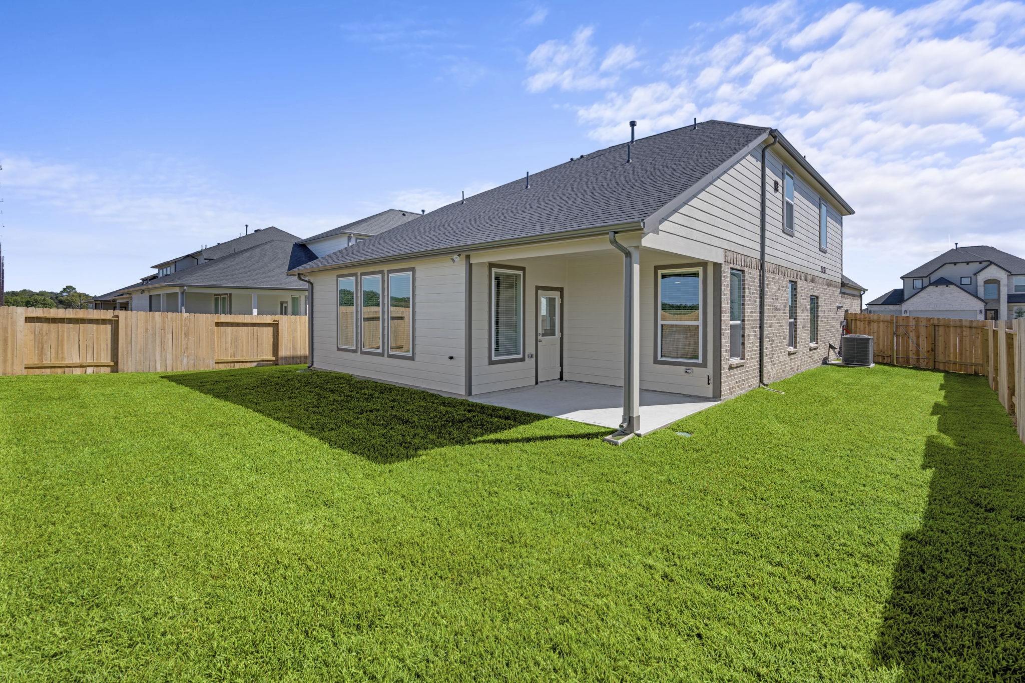 3102 Boulder Ridge Drive Rosenberg, TX 77471 - Photo 37 of 47 a view of a house with a yard