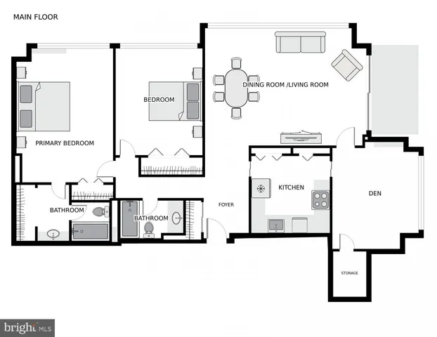$430,000 | 5500 Friendship Boulevard, Unit 1422N, Chevy Chase, MD 20815