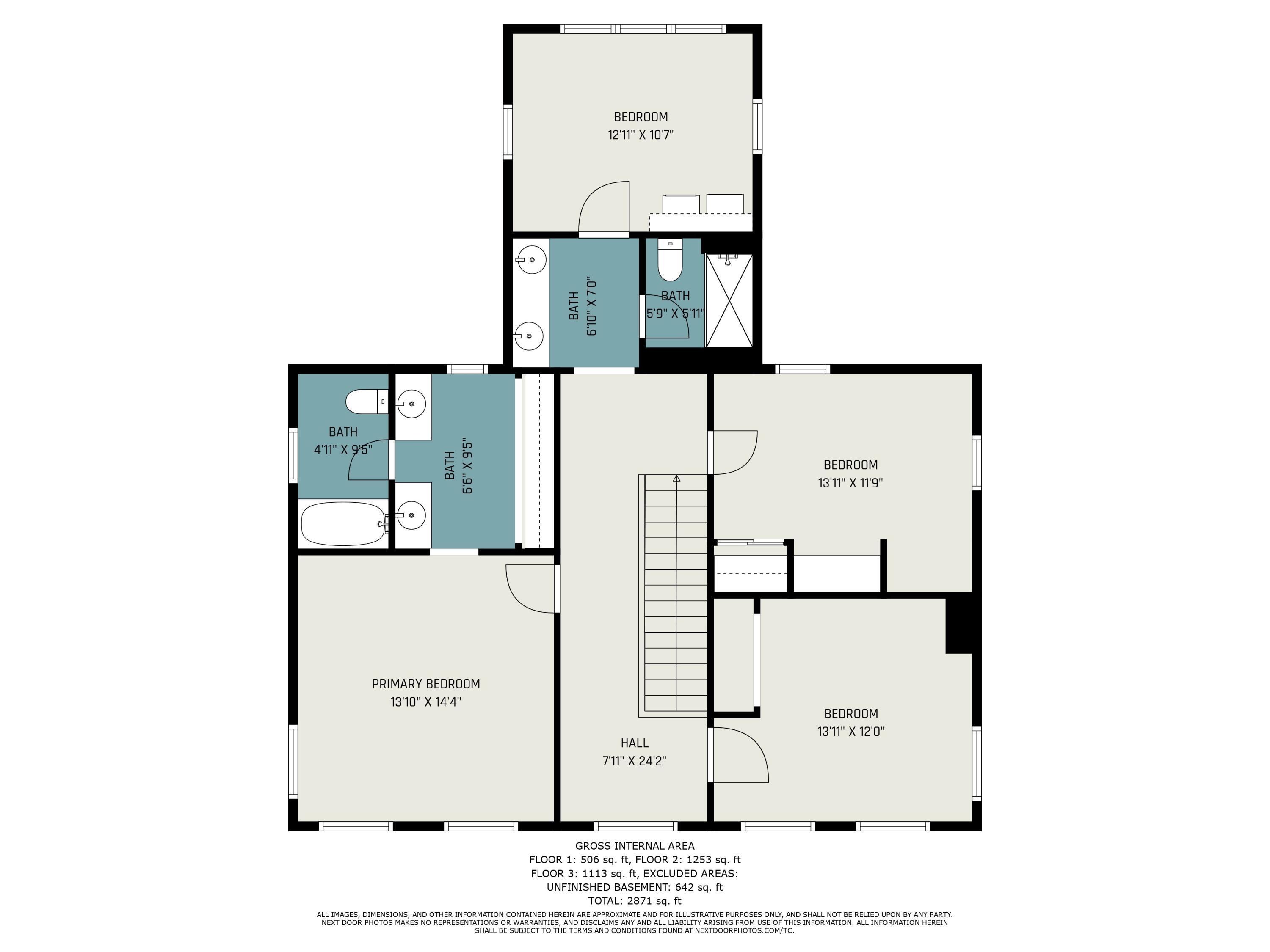 2250 West Chicago Road Niles, MI 49120 - Photo 47 of 47 Floor Plan Second Floor