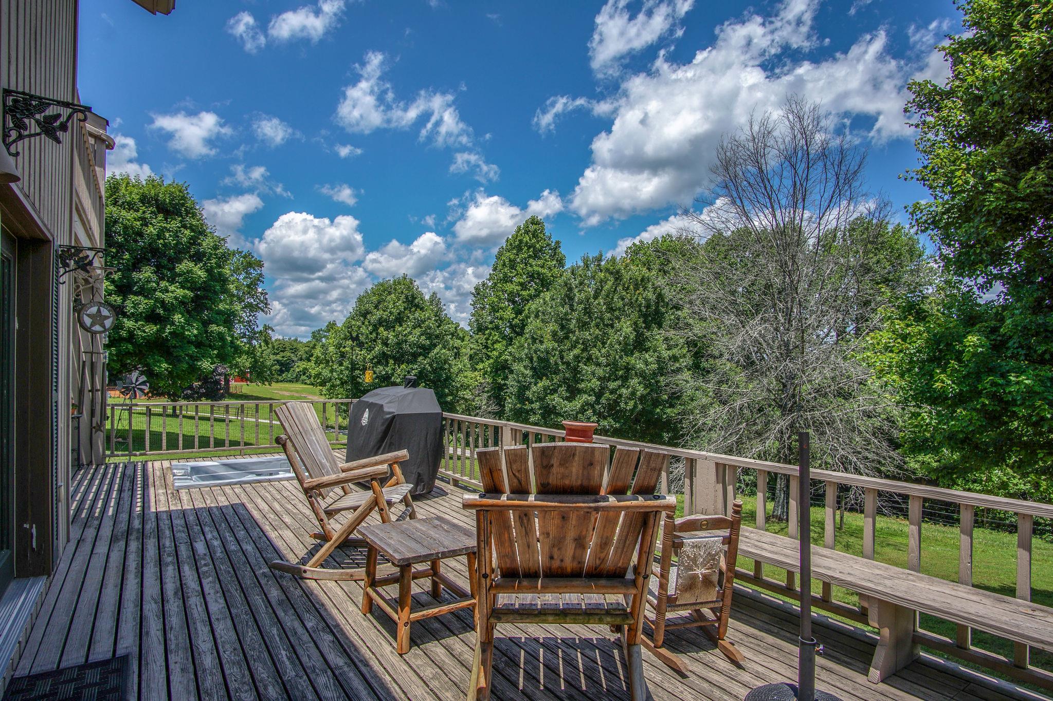 1035 Cheek Road Lewisburg, TN 37091 - Photo 5 of 30 Deck for watching the wildlife and enjoying a cup of coffee.