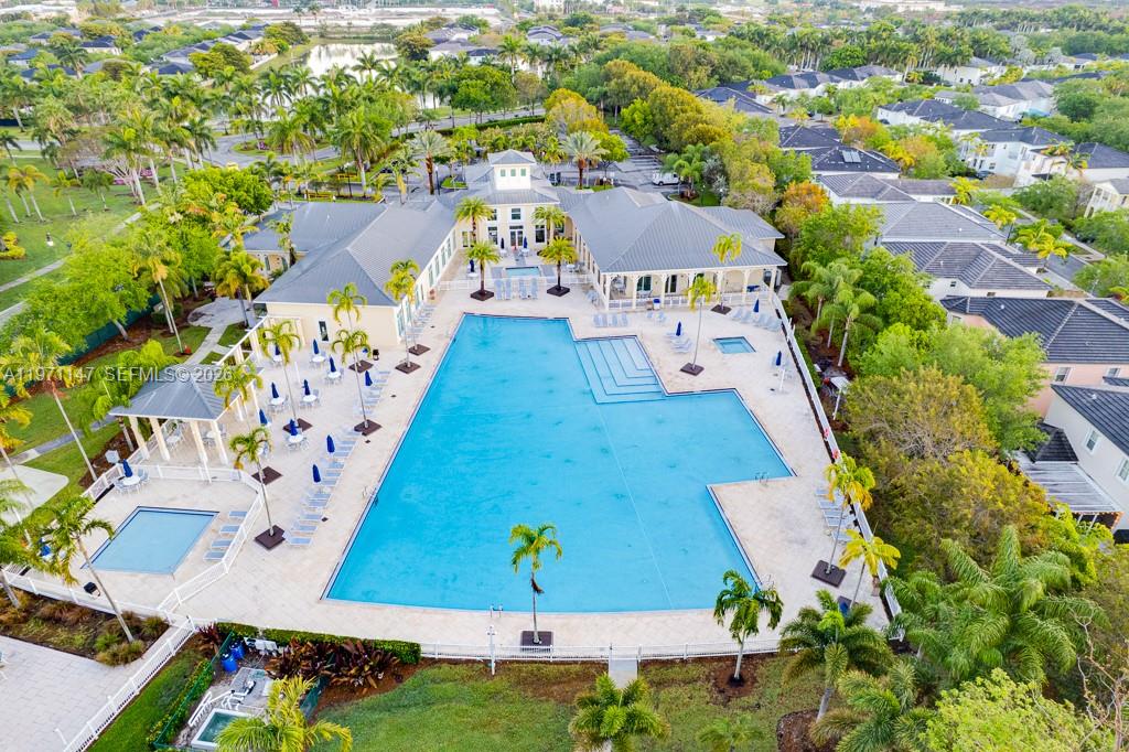 2875 Northeast 4th Street Homestead, FL 33033 - Photo 53 of 53 an aerial view of a house with a swimming pool