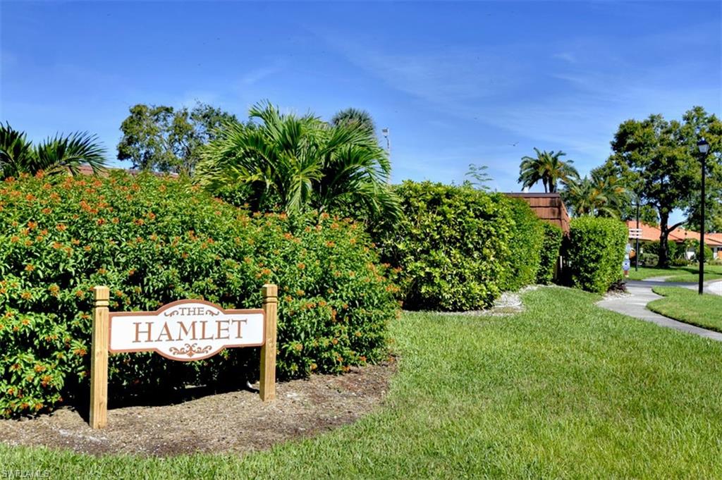 1468 Park Shore Circle, Unit 4 Fort Myers, FL 33901 - Photo 32 of 32 a view of a back yard of the house and green space