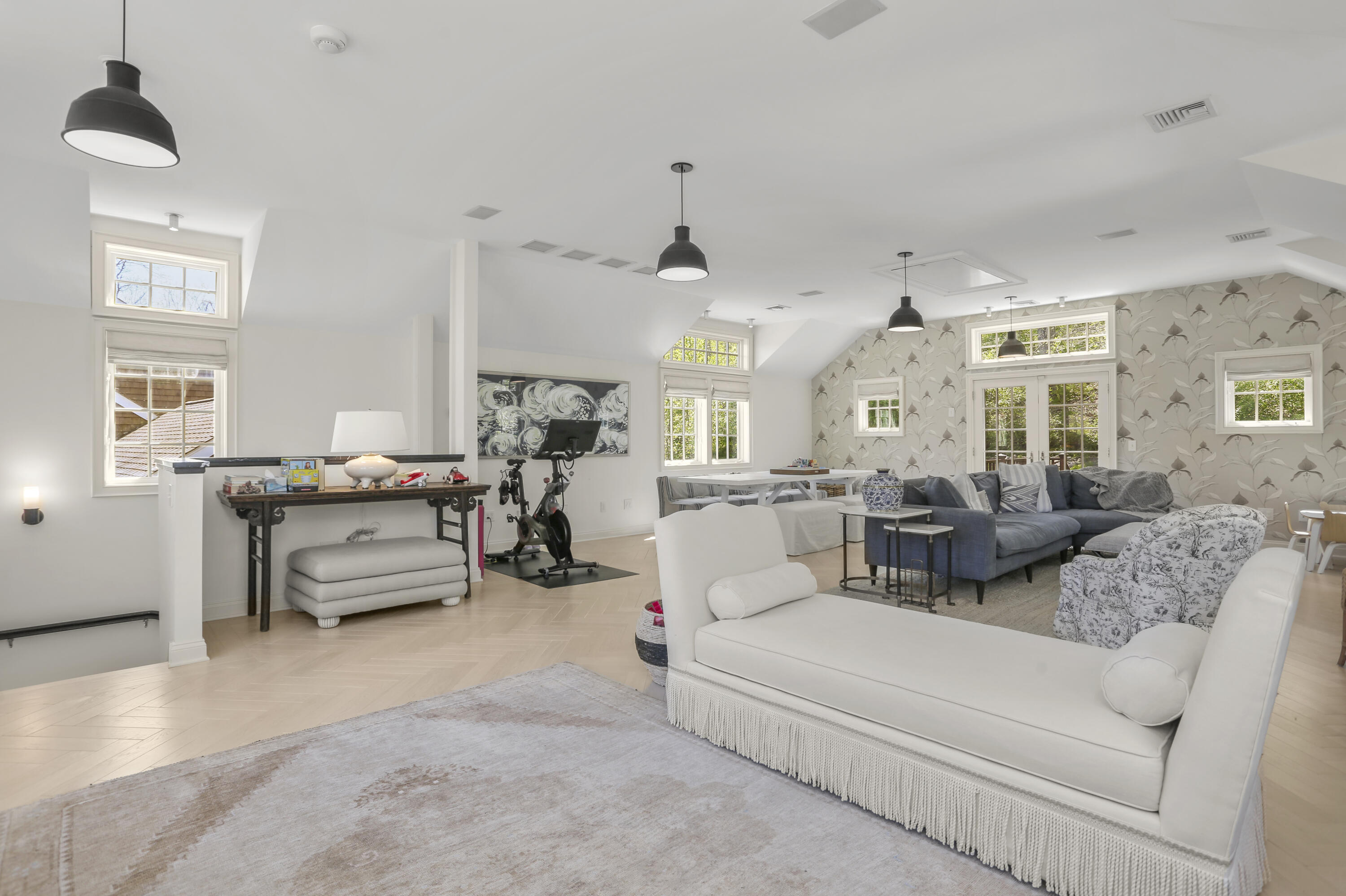 215 Cross Ridge Road New Canaan, CT 06840 - Photo 37 of 50 a living room with furniture and white walls