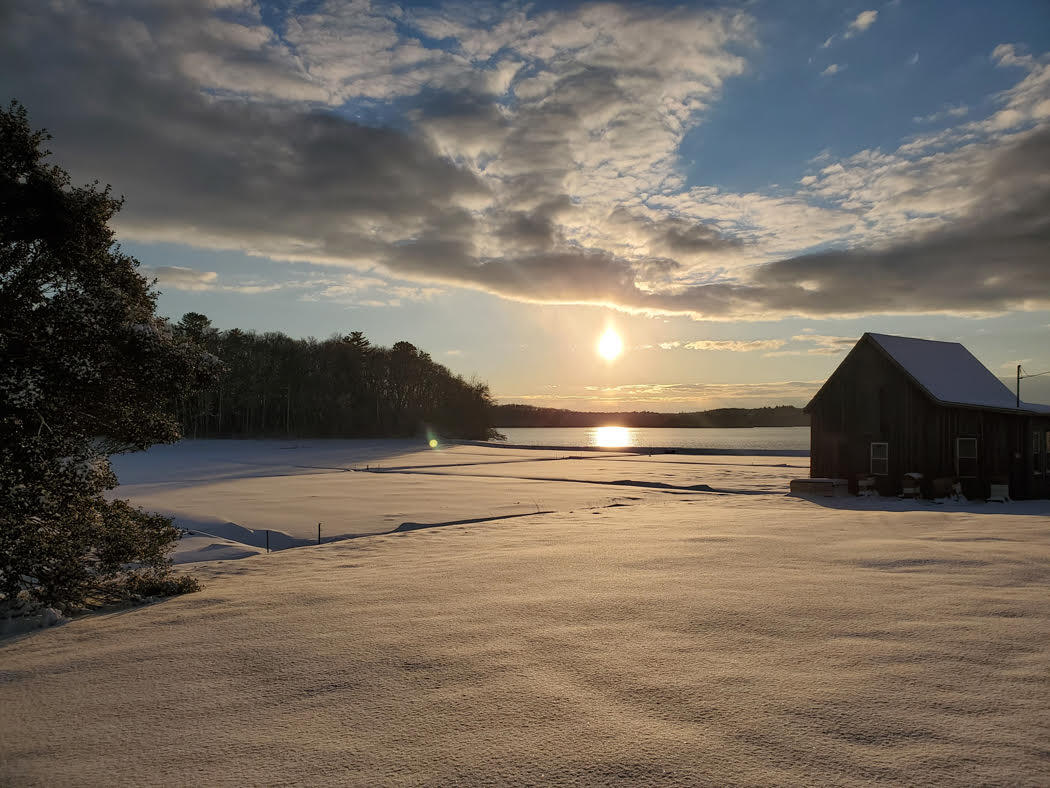 78 Cotuit Road Sandwich, MA 02563 - Photo 63 of 68 Winter views of the Pond