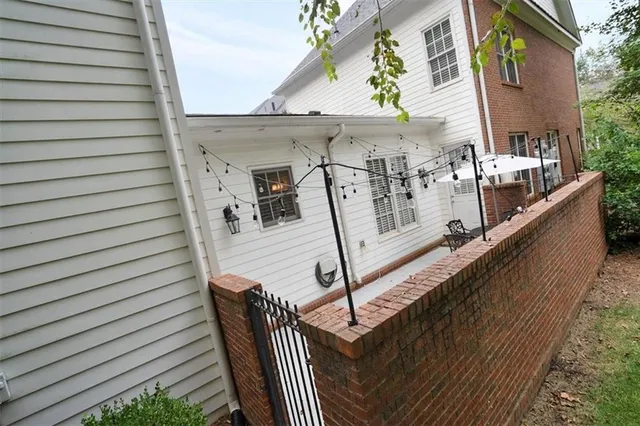 a view of balcony and deck