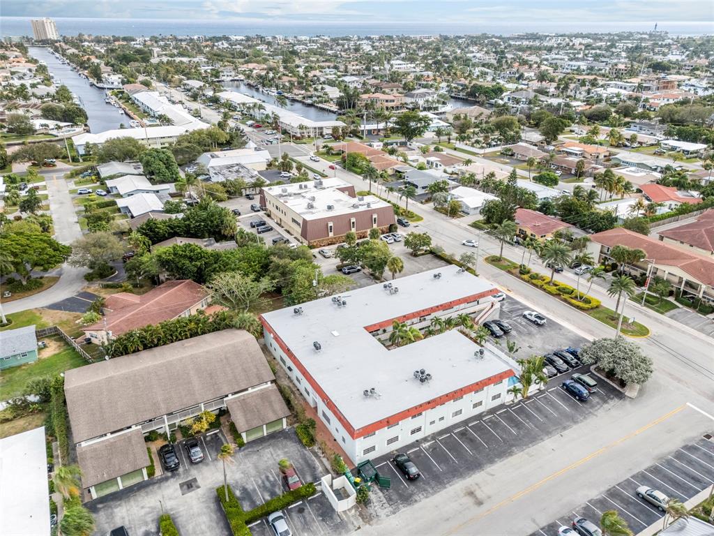 2201 Northeast 36th Street, Unit 205 Lighthouse Point, FL 33064 - Photo 39 of 40 an aerial view of a city