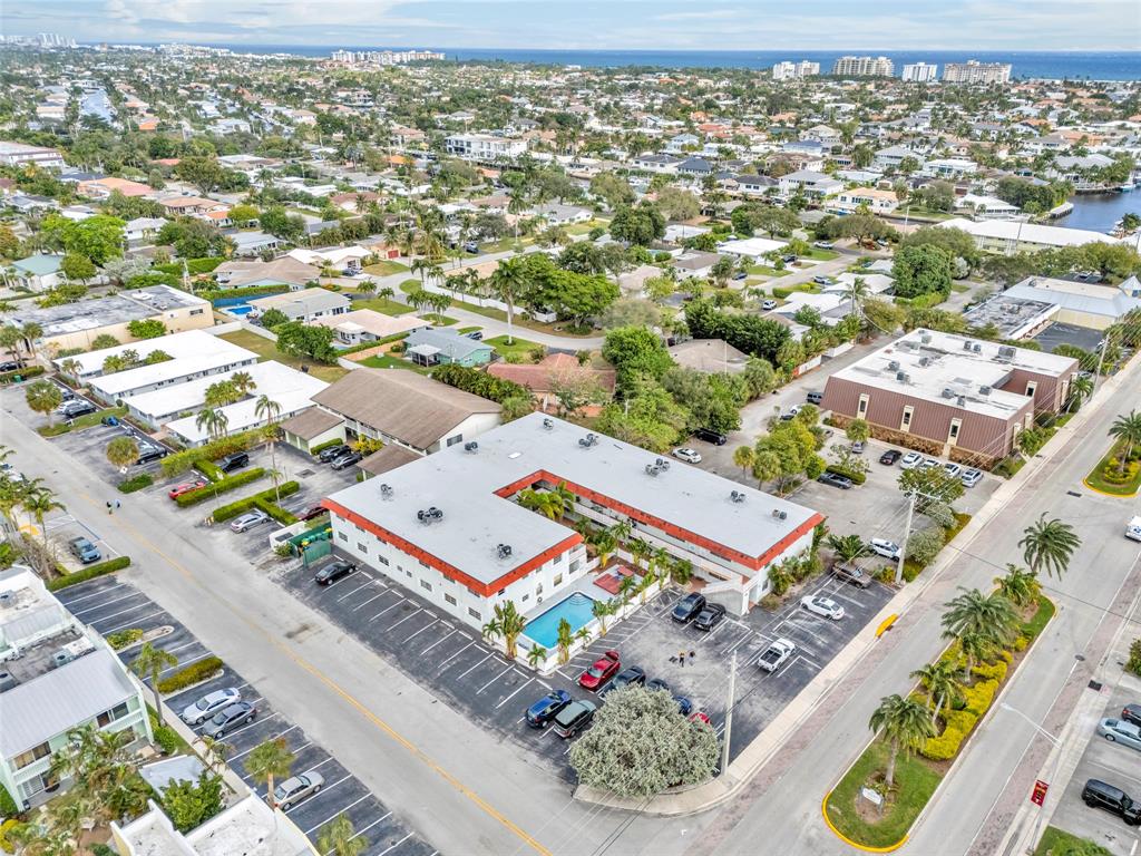 2201 Northeast 36th Street, Unit 205 Lighthouse Point, FL 33064 - Photo 40 of 40 an aerial view of a city